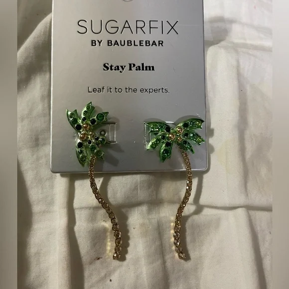 BaubleBar Jewelry Sugarfix Baublebar Stay Palm Palm Tree